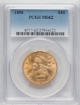 1890 $10 Liberty Eagle MS62
